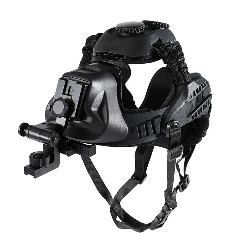 Caschi morbidi multifunzionali Cintura per casco montata sulla testa Visione notturna Parti binoculari monoculari Accessori per la pattuglia da caccia