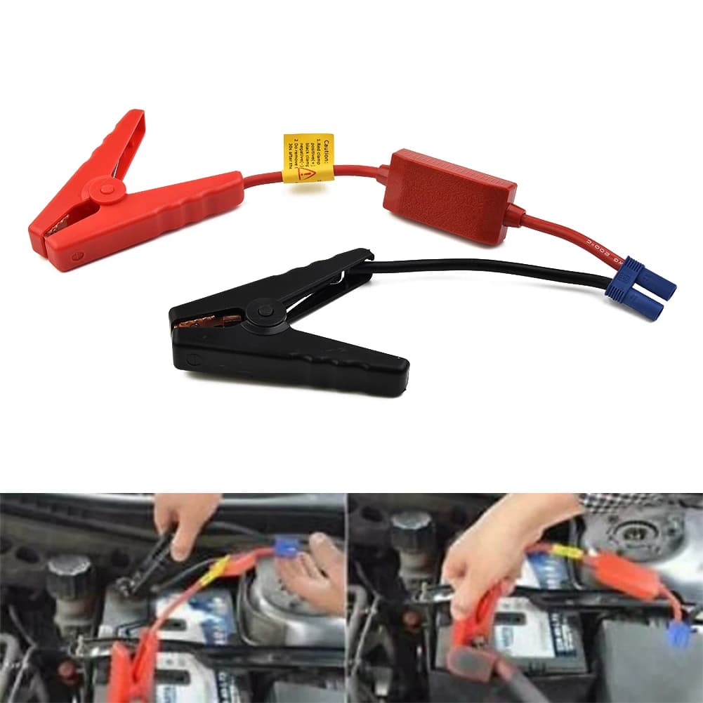 Auto Jump Starter morsetto a coccodrillo Auto Intelligent Booster Cable Smart EC5 Connector 10 AWG 12V
