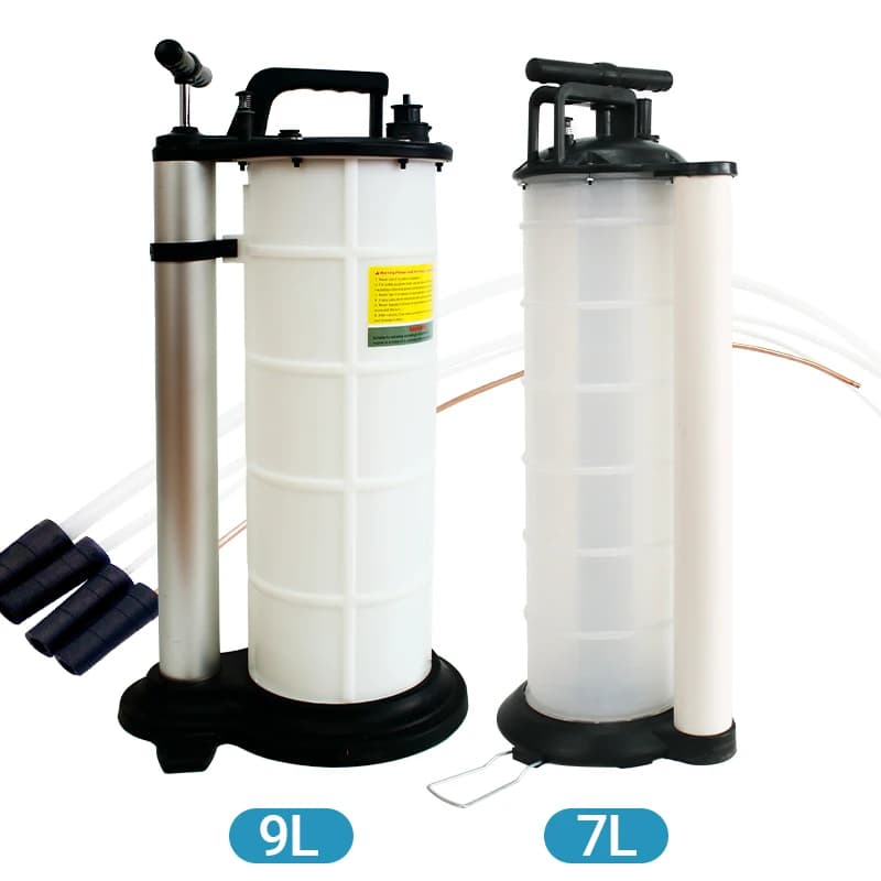 7L/9L Pompa di Estrattore di Liquido Olio Portatile Manuale/Pneumatico Auto Camion Barca Serbatoio di Trasferimento Olio Vuoto di Aspirazione Del Carburante Cambiatore di Rimozione