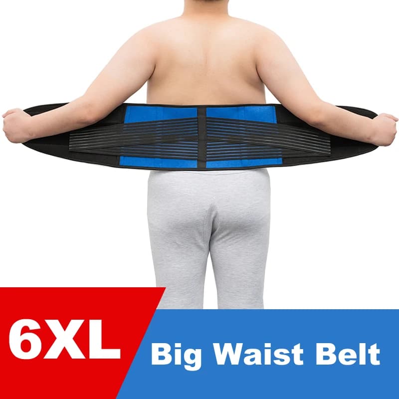 6XL Supporto lombare per ossa medico Tutore per la schiena Correttore di postura Trimmer per la vita Protezione per cintura Perdita di peso Lesioni Compressione muscolare