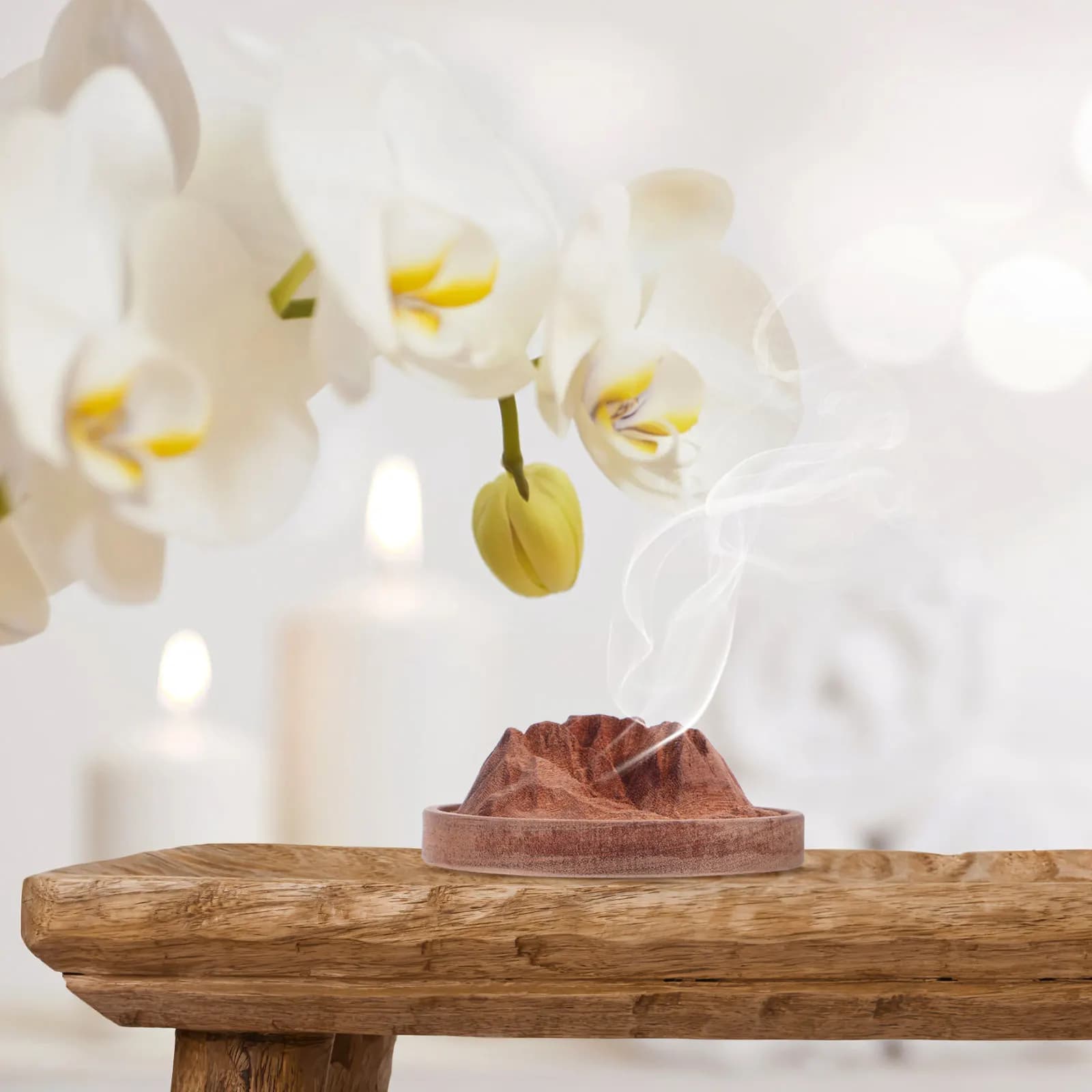 Wooden Diffuser Essential Oil Wood For Home Decor Autumn Decoration Home Compact Mini Fragrance