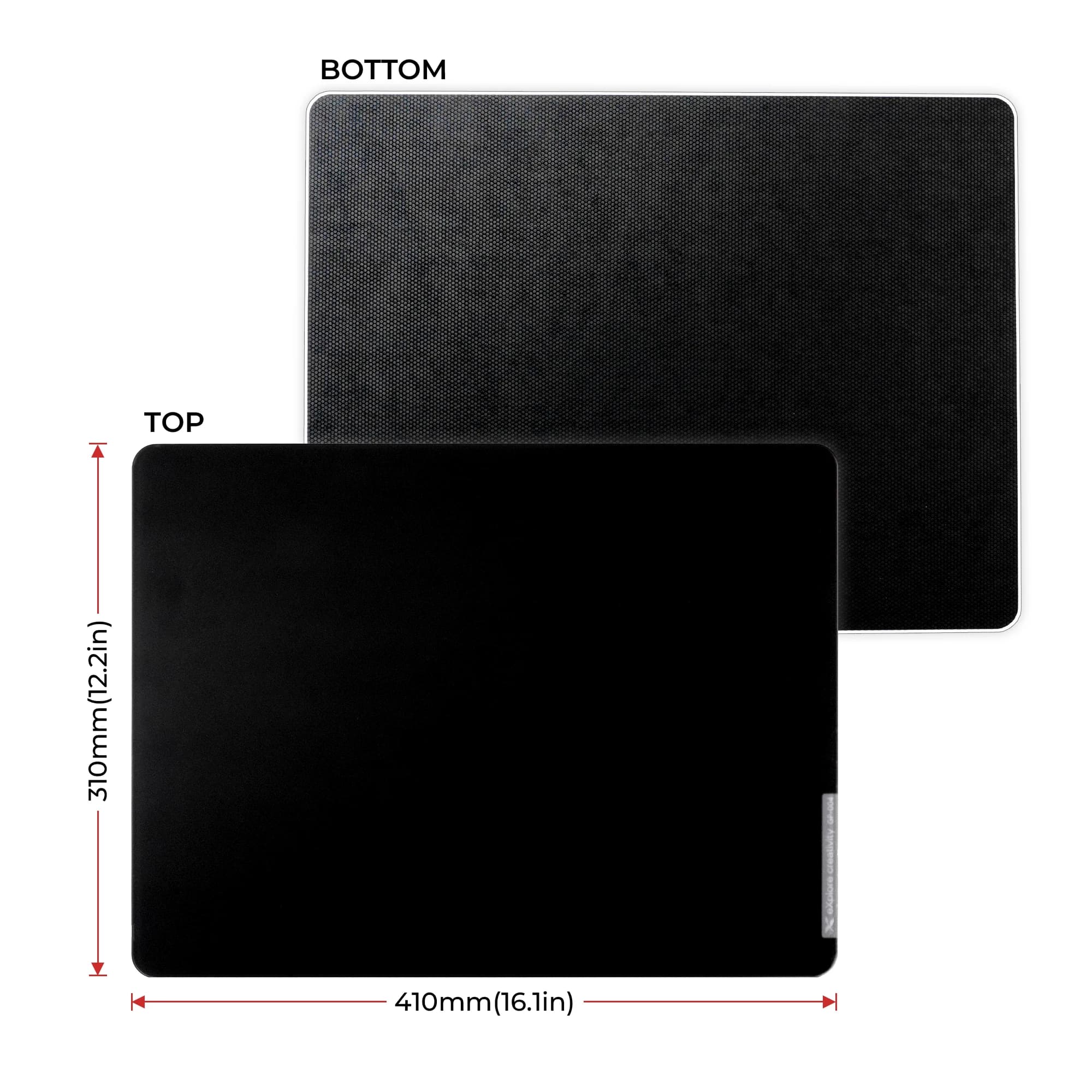 Trendy Cool Gaming Gift for Men - XXL Hard Tempered Photovoltaic Glass Mouse Pad with Creative Design for FPS eSports & Office