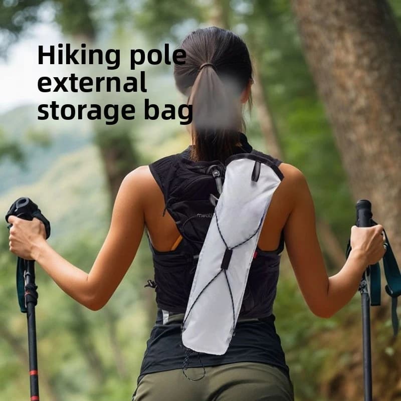 Borsa porta bastoncini da trekking Contenitore per attrezzatura da escursionismo, alpinismo e campeggio all'aperto Contenitore portatile, leggero e impermeabile