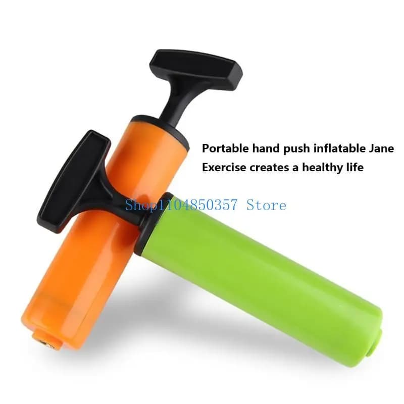 652F Hand Air Pumps Balloon Exercise Globes Air Inflator Globes Adapter for Basketball Volleyballs Football Soccer