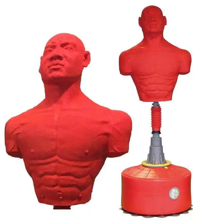 Boxing mannequin with human model boxing bag for MMA UFC competition training