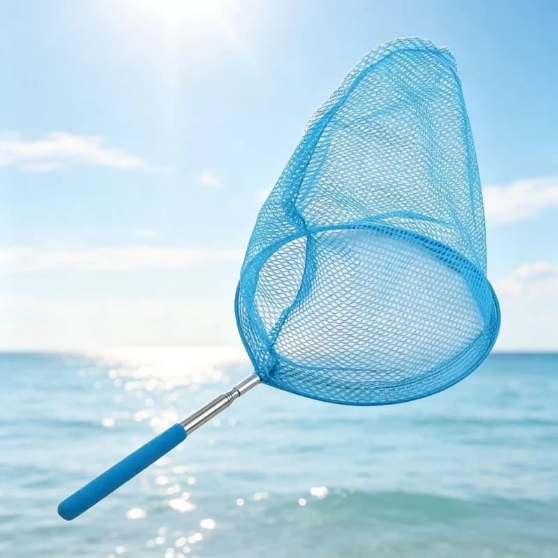 Fishing Net Retractable Fishing Net Insect Butterfly Dragonfly Net Outdoor Portable Fishing Net Children Fun Game Fishing Toys