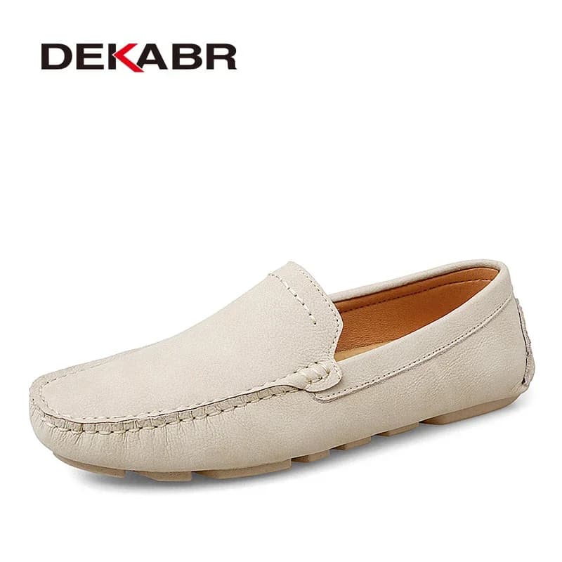 DEKABR Plus Size 38 ~ 47 Mocassini da uomo Moda Estate Scarpe casual Classici Scarpe da guida da uomo leggere Scarpe basse antiscivolo