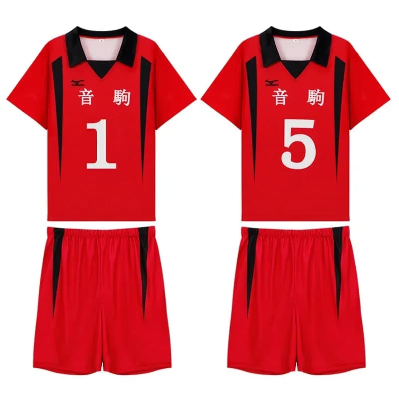Uniforme da Pallavolo Anime Haikyu Nekoma High School per Ragazzi, Maglia Kenma Kozume Tetsurou Kuroo, Costume Cosplay, Abbigliamento Sportivo