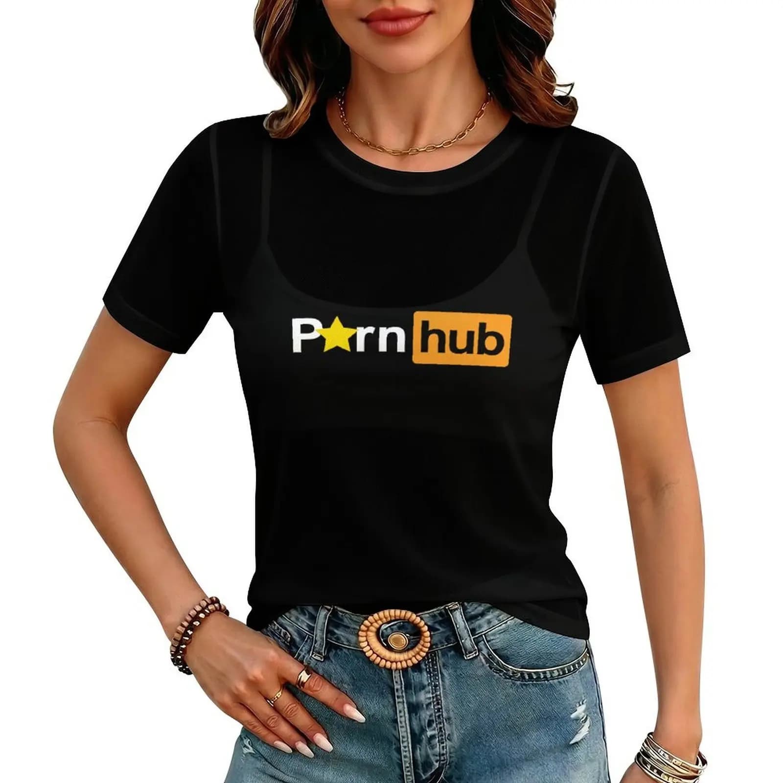 Fun pattern prints See Through Tops for Women Mesh Sheer Tops Short Sleeve Women Blouse