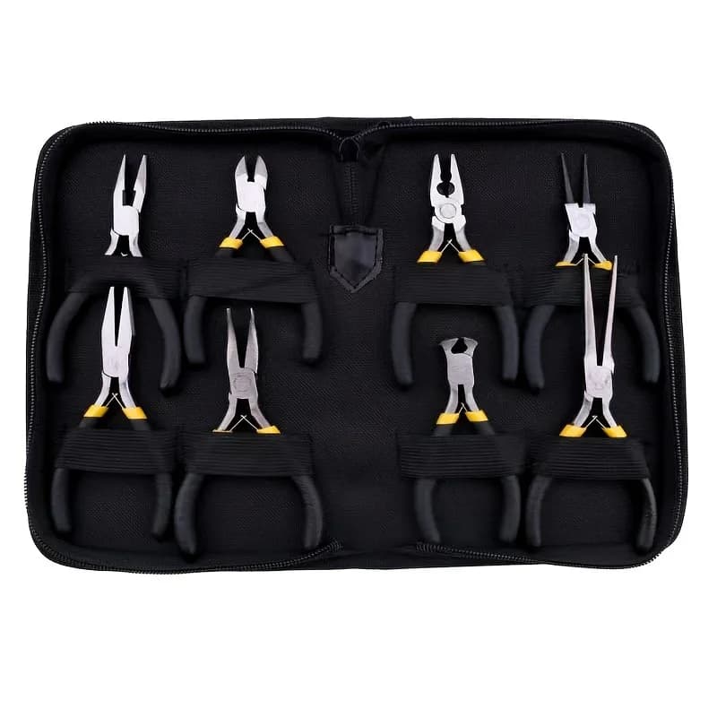 Women's Fashion EightPiece Set E 40067 Pliers Tool Kit Cross-Border Summer Work Uniform School Uniform Stylish Ensemble