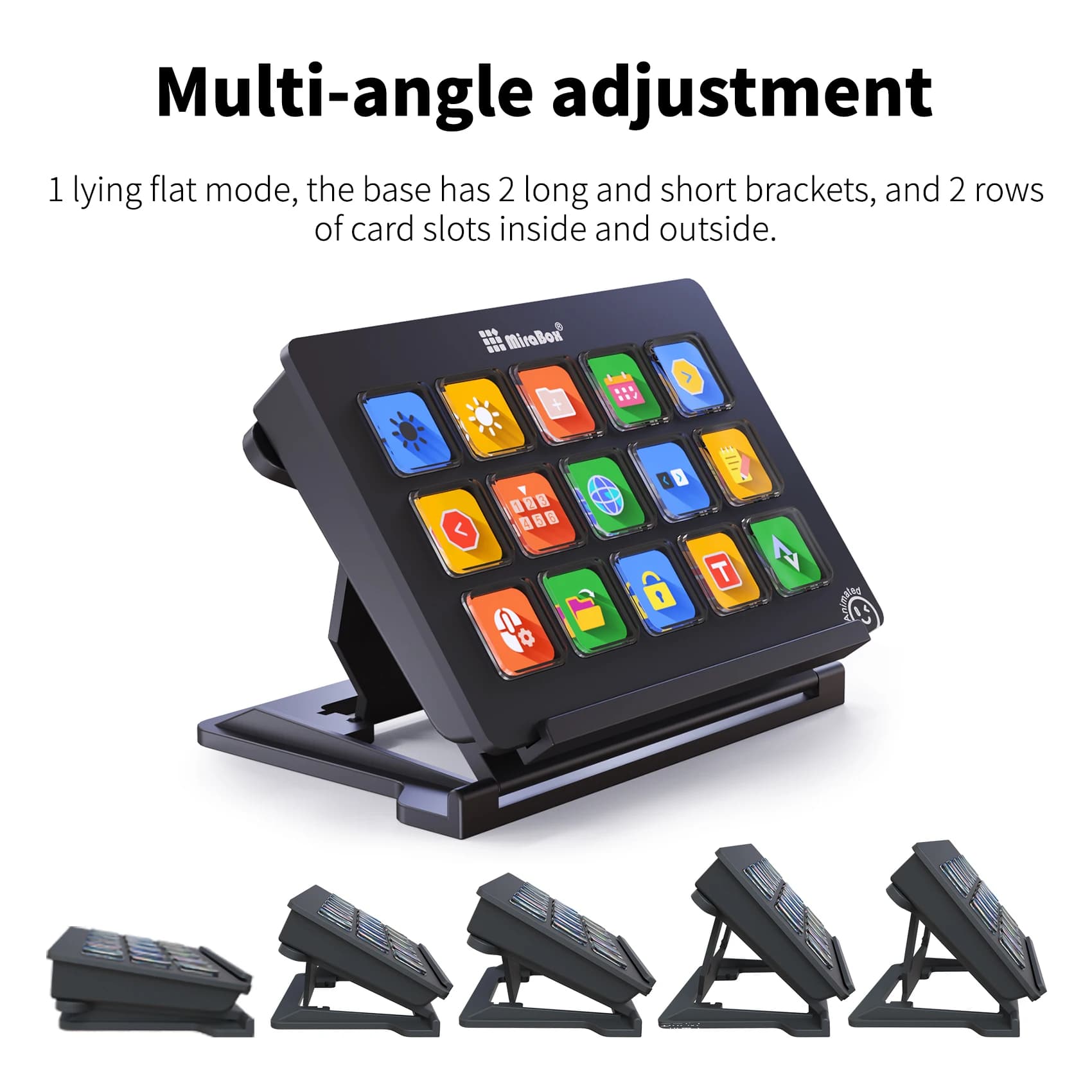 Mirabox 293S V3 Stream Deck macropad Creative Controller Streamdeck Deck Dock Macro Keypad Visual Desktop Console Stream Desk