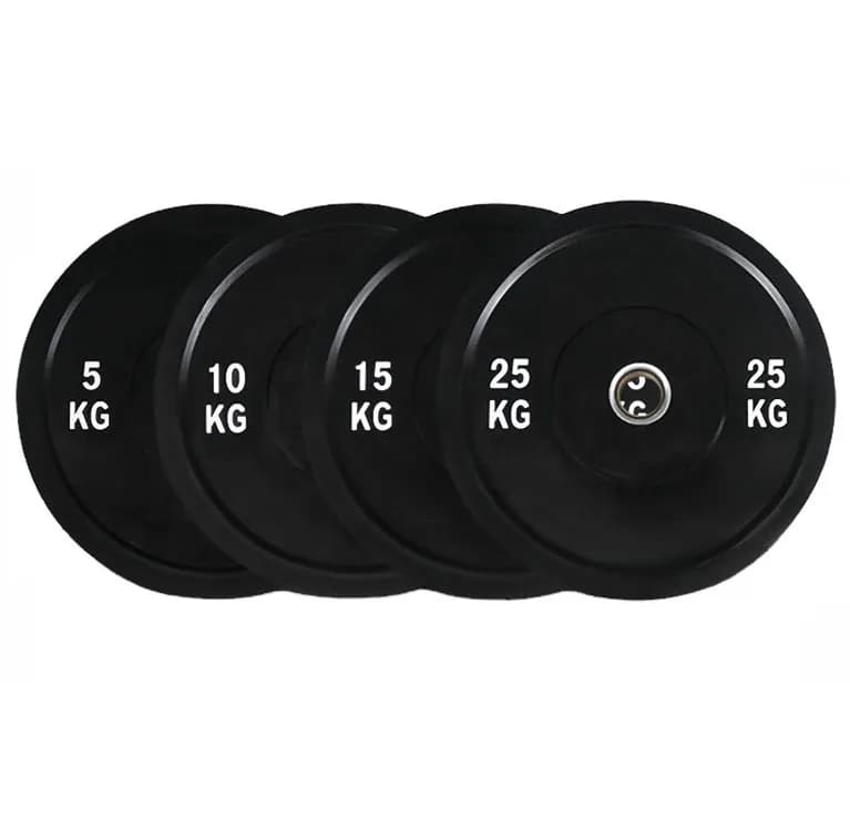 High Quality Rubber Strength Dumbbell Plates 20kg Anti-Slip Durable Inserts for Pro or Home Gymspromote Sales