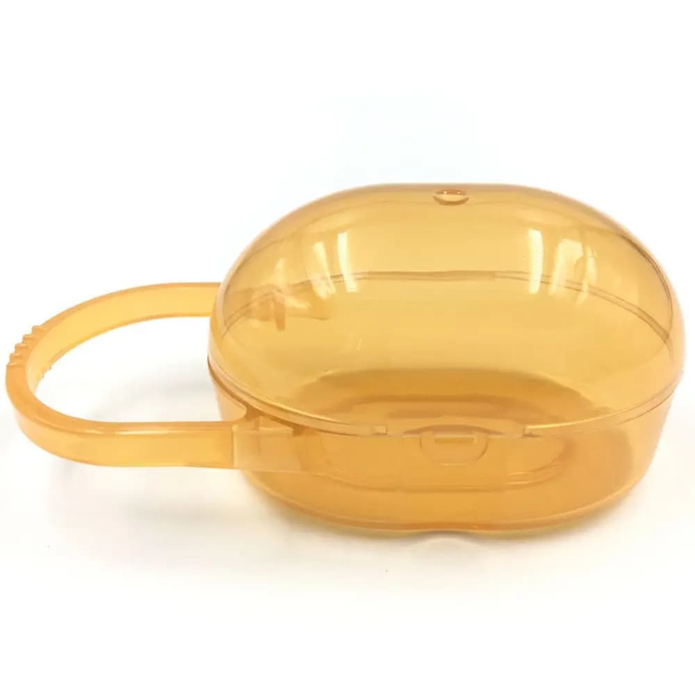Newborn Portable Mother & Dustproof Hanging Oval Shape Travel Storage Pacifier Case Storage Box Pacifier Box Nipple Box