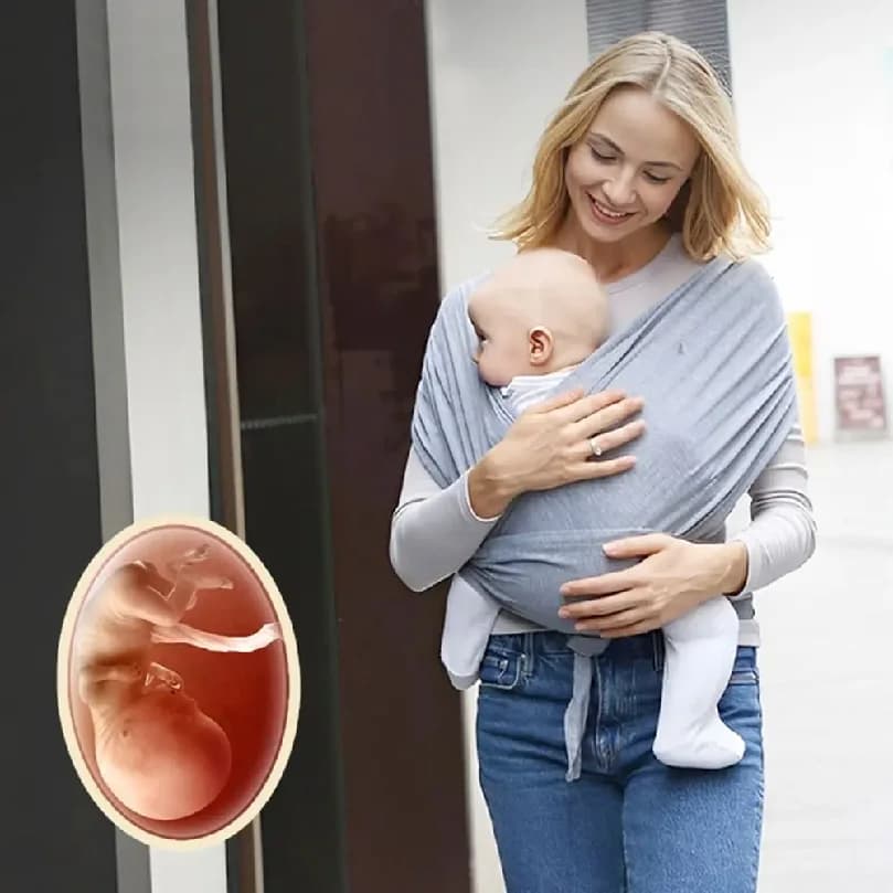 Comfortable Baby Wrap Carrier Safety Breastfeeding Newborn Sling Wrap Adjustable Front Holding Infant Kangaroo Bag 0-36 Months