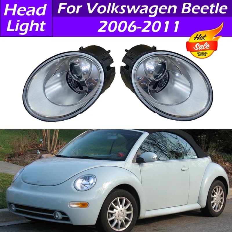 For VW Volkswagen Beetle 2006-2011 front bumper for car group light daylight daylight front fendinebbia front lamp