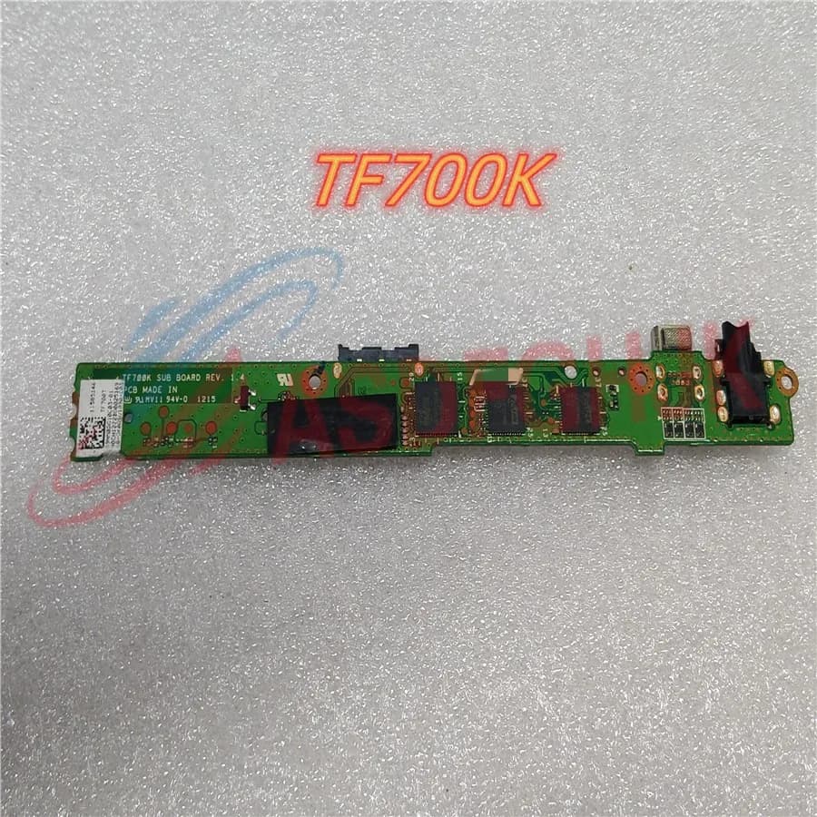 Original For Asus Transformer Pad TF700T TF700K SUB REV1.4 Card Reader Audio Jack Touch Control Board All Tests OK