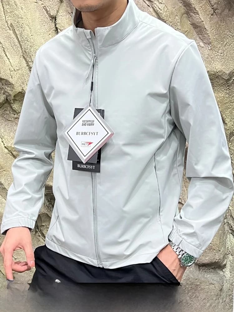 High-End 3D Tailored Men's Outdoor Soft Jacket Breathable Windproof Waterproof New Autumn Arrival Casual Style Zipper C...