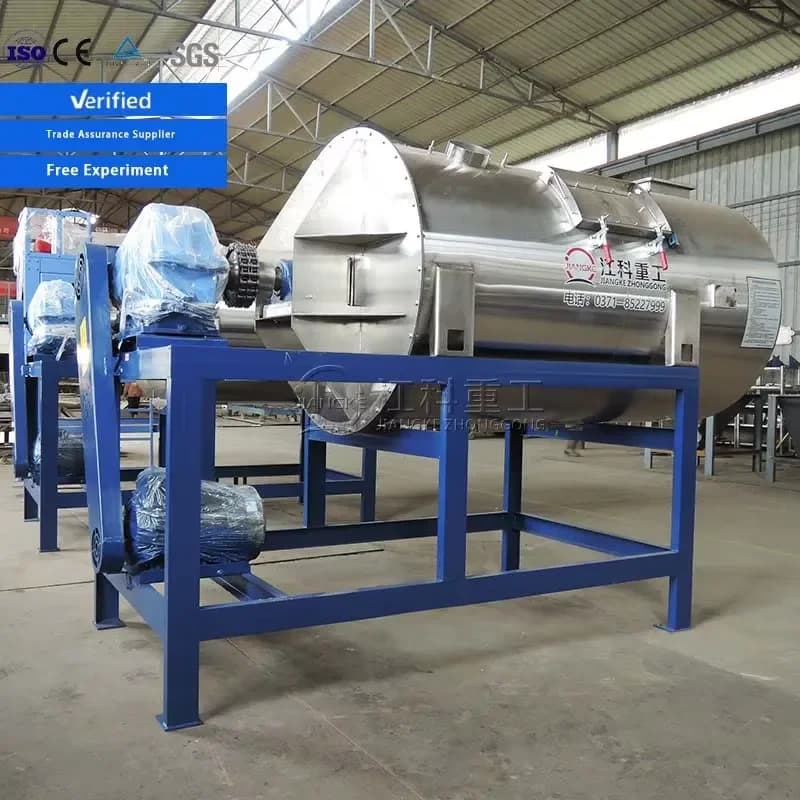 304 Stainless Steel High Speed Dry Powder Mixer Milk Powder Protein Powder Mixing Equipment