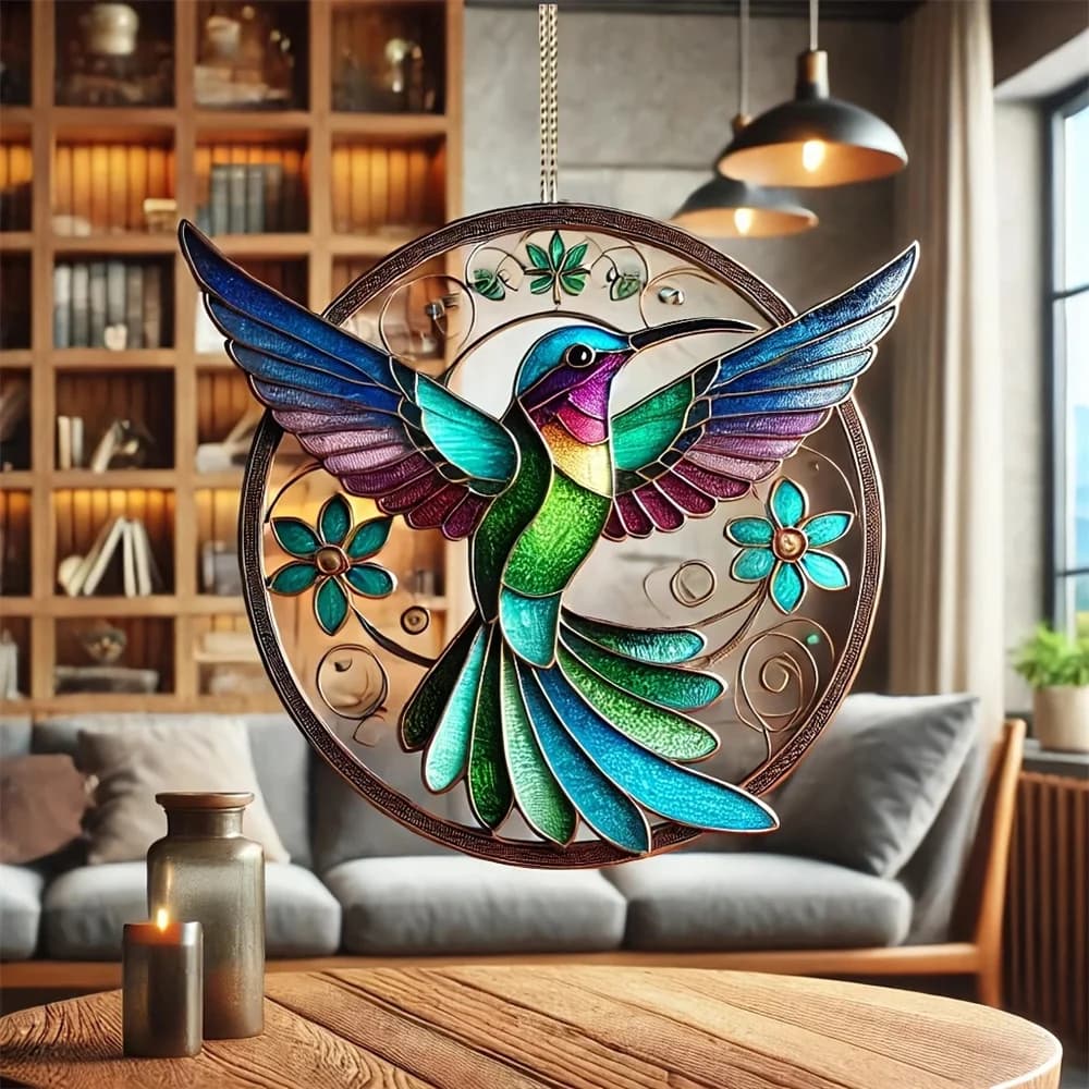 Wind Chime Flat Ornament Decor Garden Suncatcher For Gift Special Occasions Decoration