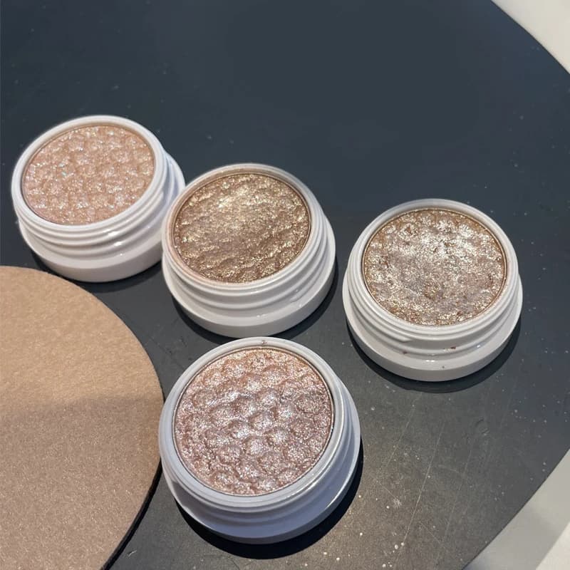 Ombretto monocromatico Liscio Delicato Anti-sudore Non facile da togliere Trucco Adatto per ombretto delicato Piatto Ombretto duraturo