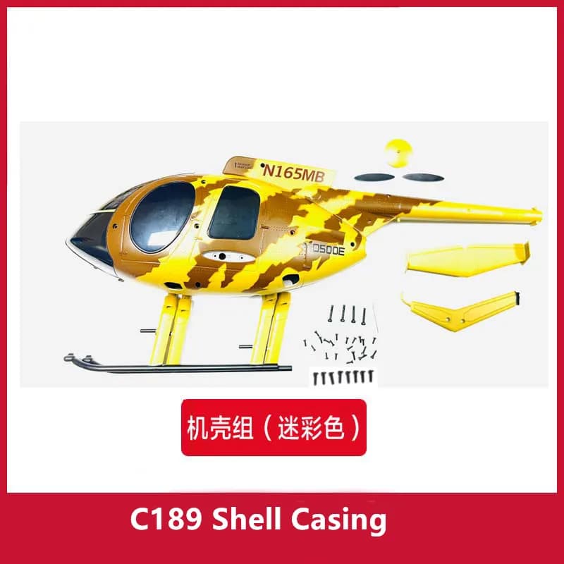 C189 MD500 RC Elicottero Pezzi di ricambio Carrozzeria