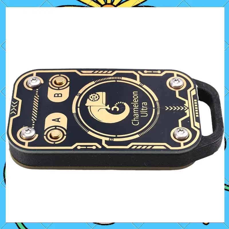 Aggiorna l'emulatore di carte Chameleon Ultra RFID + portachiavi 4XUID Lettore di chip intelligente RFID Decodifica scheda 125K 13,56M Duplicatore NFC-[A51I]