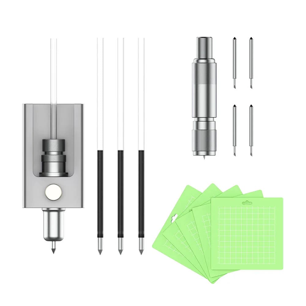 Original NEJE tool kit with blade, cut mat, plotter pen and pen holder, compatible with NEJE MAX 4 V2 laser engraver