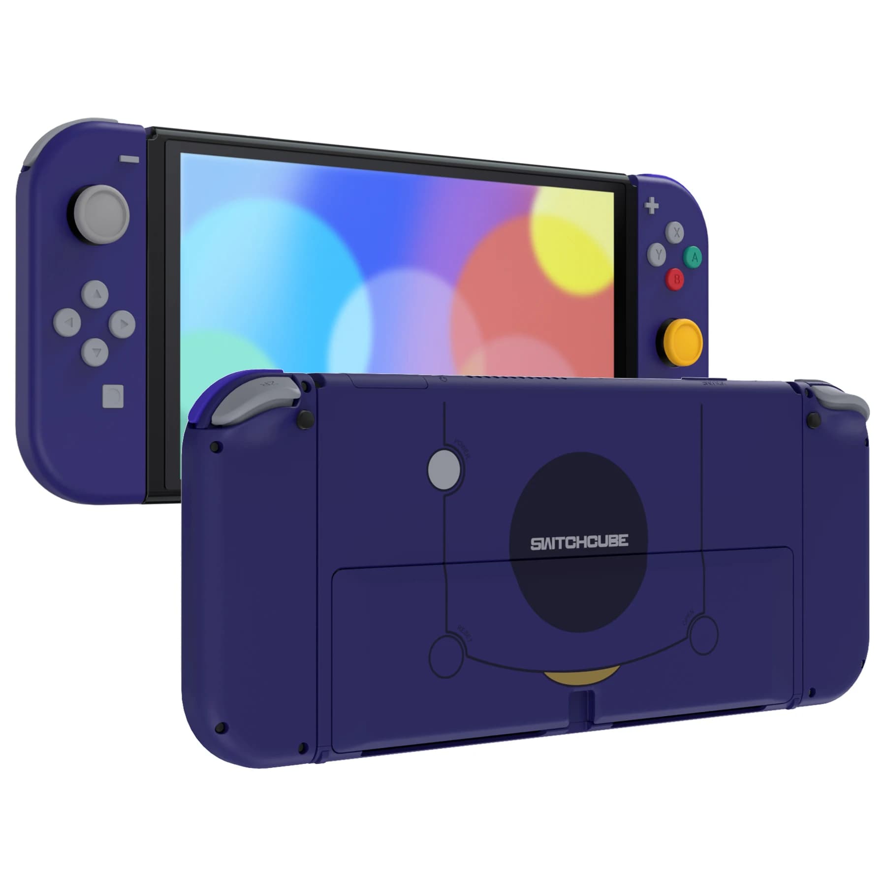 eXtremeRate Set completo Shell per Nintendo Switch OLED - Stile SwitchCube classico