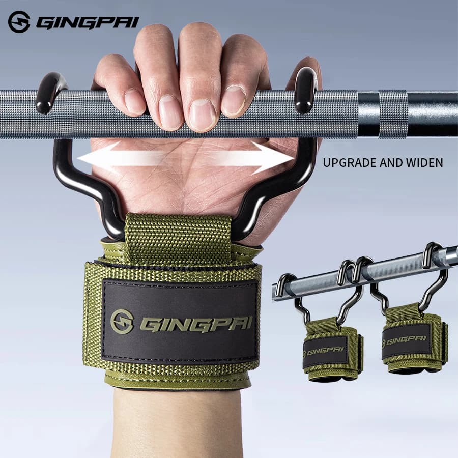 Wrist Strap Wrist Strap Wrist Strap Hand Bar Strap Gym Fitness Hook Weight Belt Pull-up Weight Lift Gloves