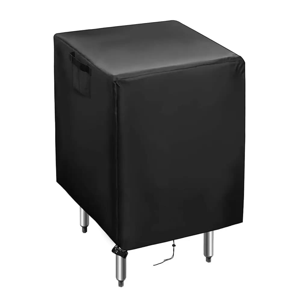 Copertura per Tavolo da Esterno 36 Pollici, Impermeabile, in Acciaio Inossidabile, per Patio, Carrello Grill e Forno Pizza