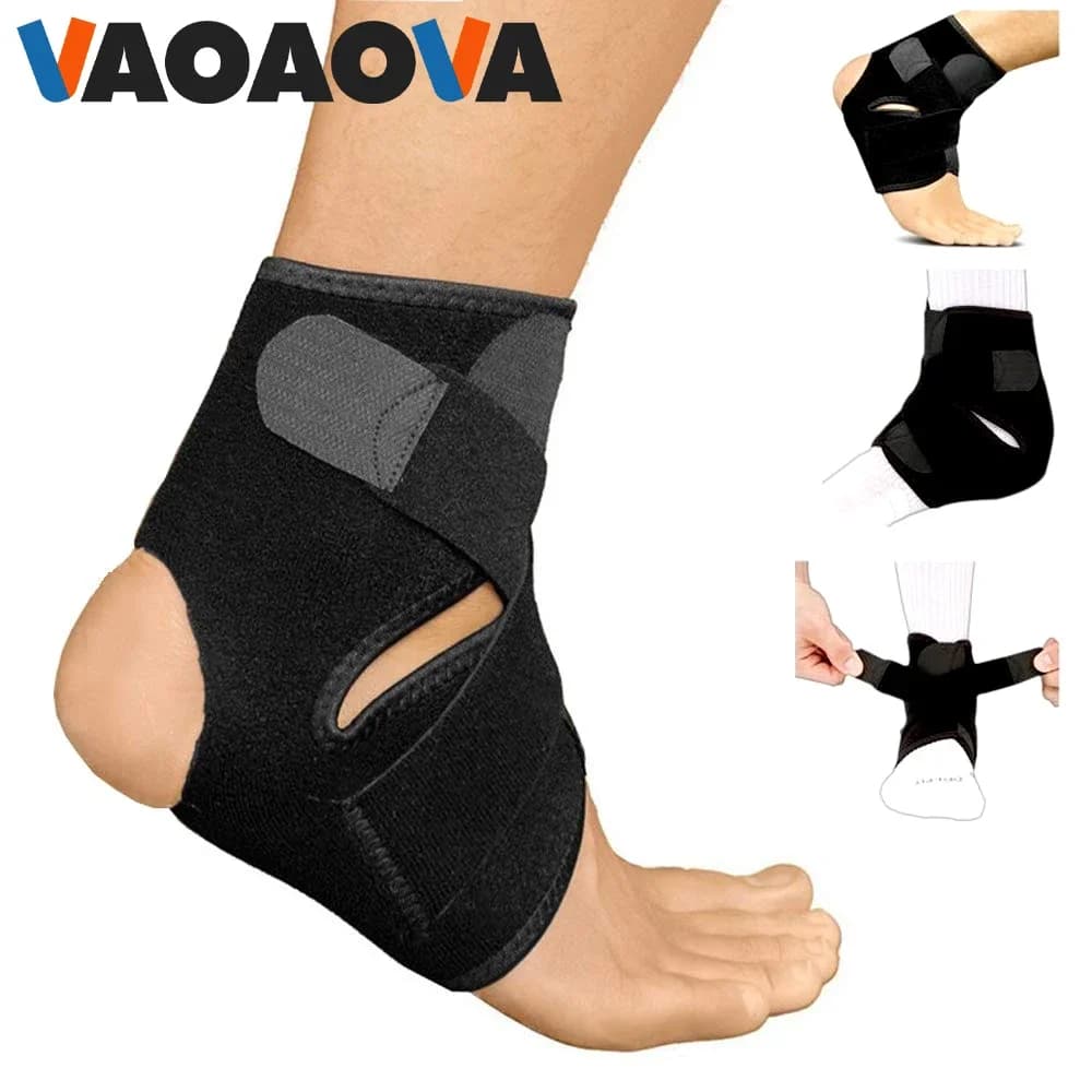 Supporto Professionale per Caviglia, Unisex, Fascia Elastica Regolabile per Protezione e Sicurezza in Palestra