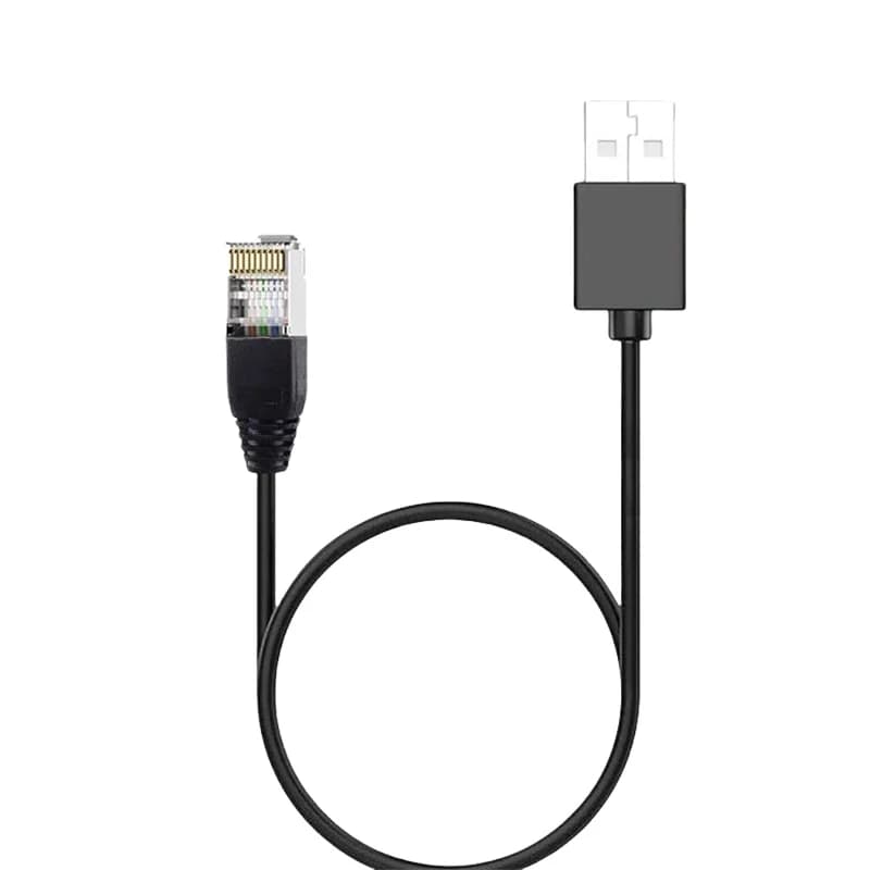AP9827 USB to RJ50 to 10 pin cable compatible with UPS Smart-UPS AP9827 for UPS and QNAP NAS devices.