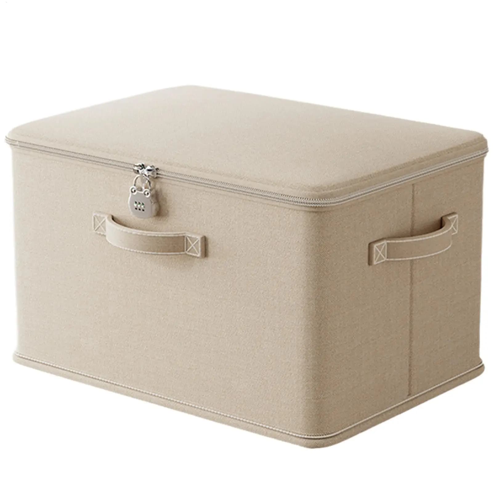 Lockable Storage Box Jeans Clothes Organizer Pants Sweater Storage Cabinets Drawers Organizer Washable Shelf Baskets for Blanket