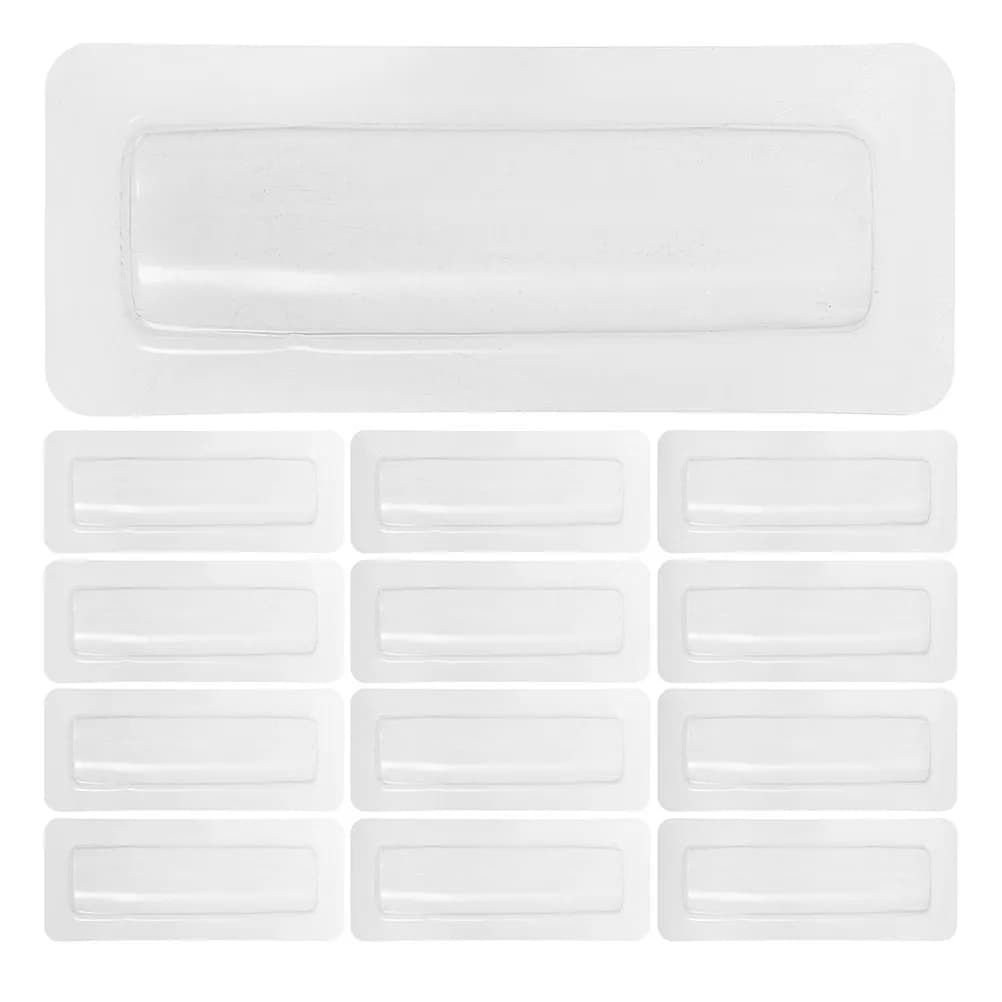 25 Pezzi Porta Rossetti in Plastica Trasparente, Porta Soldi e Carte Multifunzionale, Custodia Trasparente per Carte per Organizzazione, Viaggi e Feste