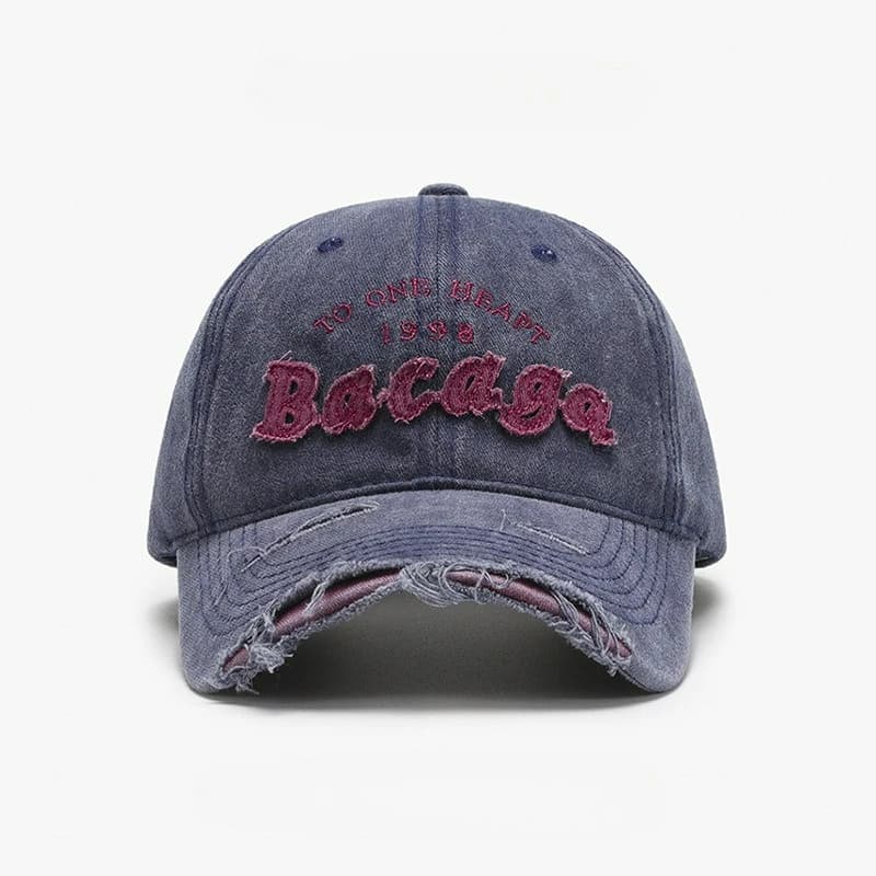 Nuovo Cappello da Baseball Ricamato Effetto Lavato per Uomo 2026, Versatile e Traspirante, Cappello a Becco d'Anatra per Donna