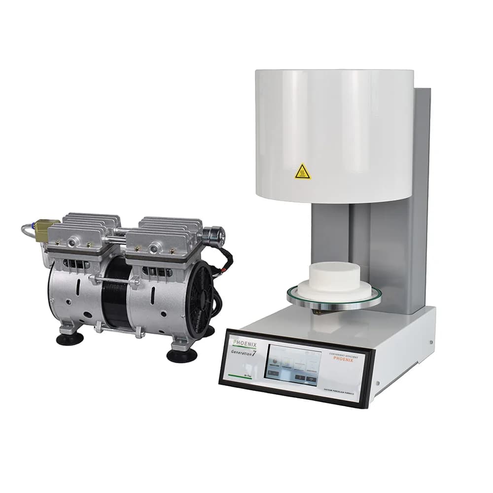 Dental laboratory equipment Automatic programmable dental porcelain oven Pfm ceramic oven for tooth glass