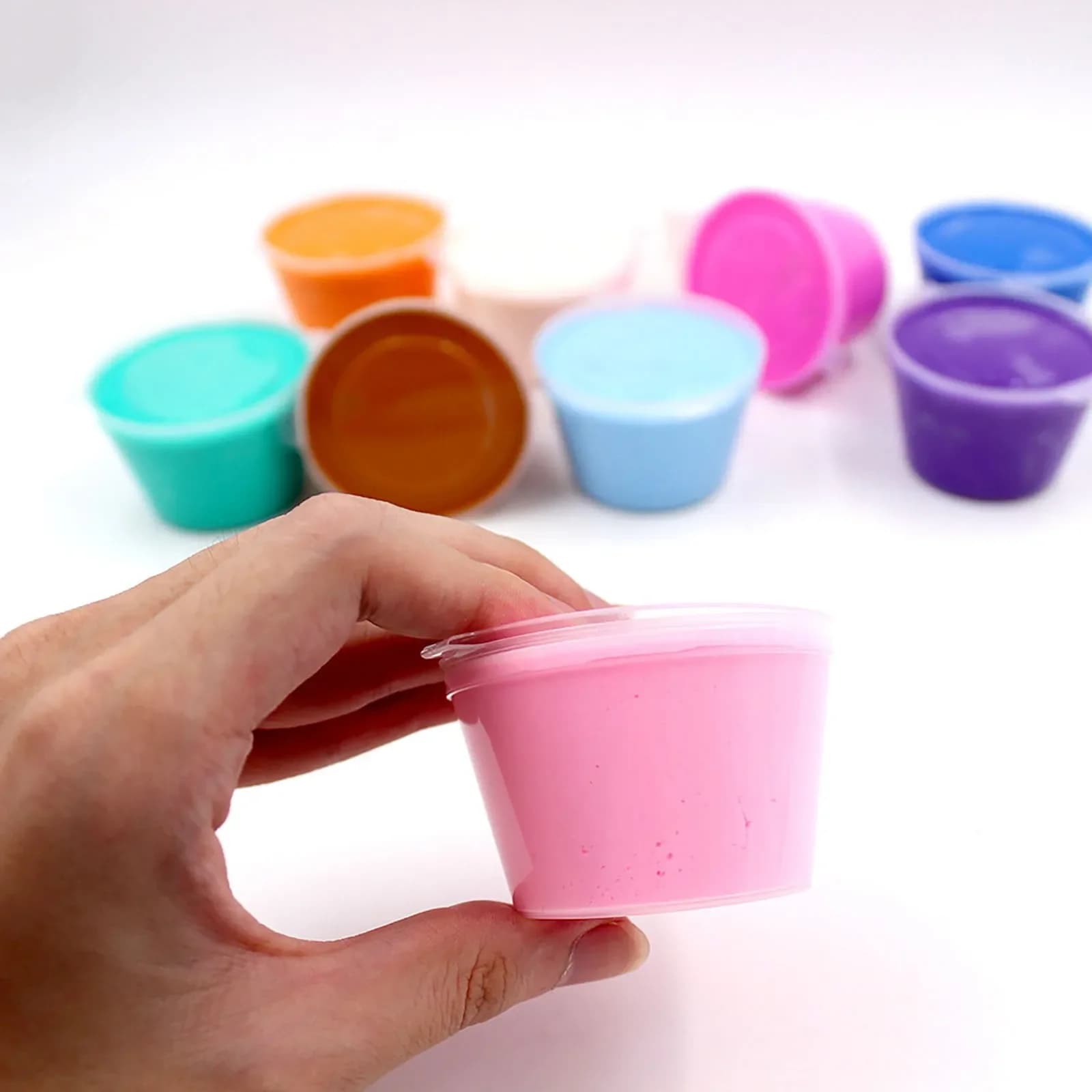 Kit di melma al burro solido AA Melma profumata morbida non appiccicosa per ragazze Ragazzi Bomboniere Regalo di compleanno Giocattolo antistress per bambini