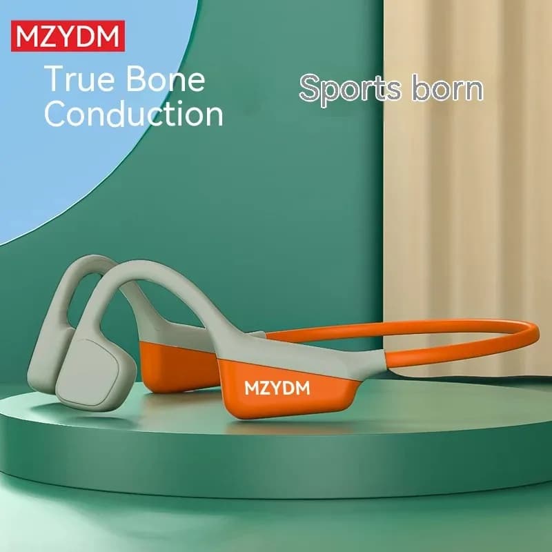 Cuffie sportive a conduzione ossea I18PRO, cuffie Bluetooth wireless, cuffie over-ear wireless con microfono