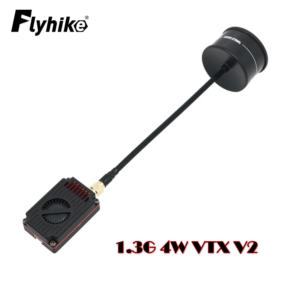 Video Transmitter 1.2G/1.3G 4W V2 VTX Switchable Image Transmission Module Transmission for RC FPV Quadcopter drones