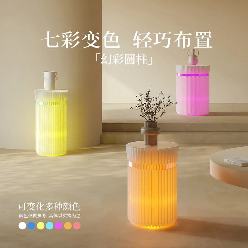 Set of 18 Paper Cylinder Boxes for Statuettes, Blind Box, Desserts, Gifts, Lighted, for Conservation and Exhibition