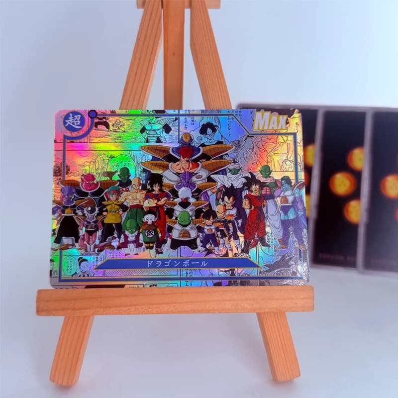 Carte Flash Colorate Fai-da-Te di Dragon Ball, Collezione di Personaggi: Vegeta IV, Trunks, Son Goku, Krillin, Chichi, Android 17, Cell, Vegetto