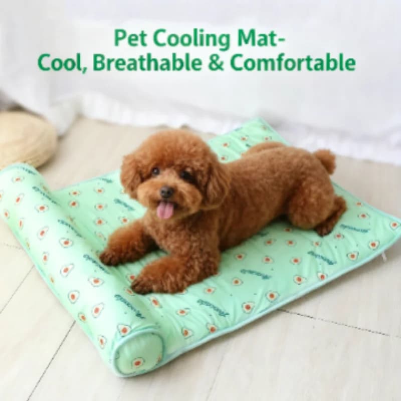 Tappetino rinfrescante per cani, cuscino estivo, traspirante, divano letto per animali domestici, coperta lavabile per cani e gatti di taglia piccola, media e grande