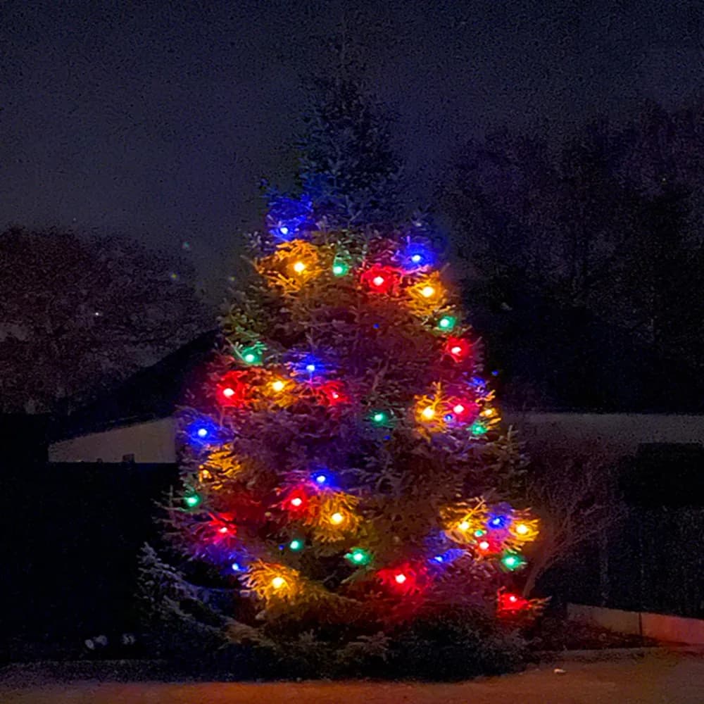 IP65 LED Globe G50 Lampadina multicolore String collegabile Luci colorate per esterni per la festa di ghirlanda di Natale di nozze