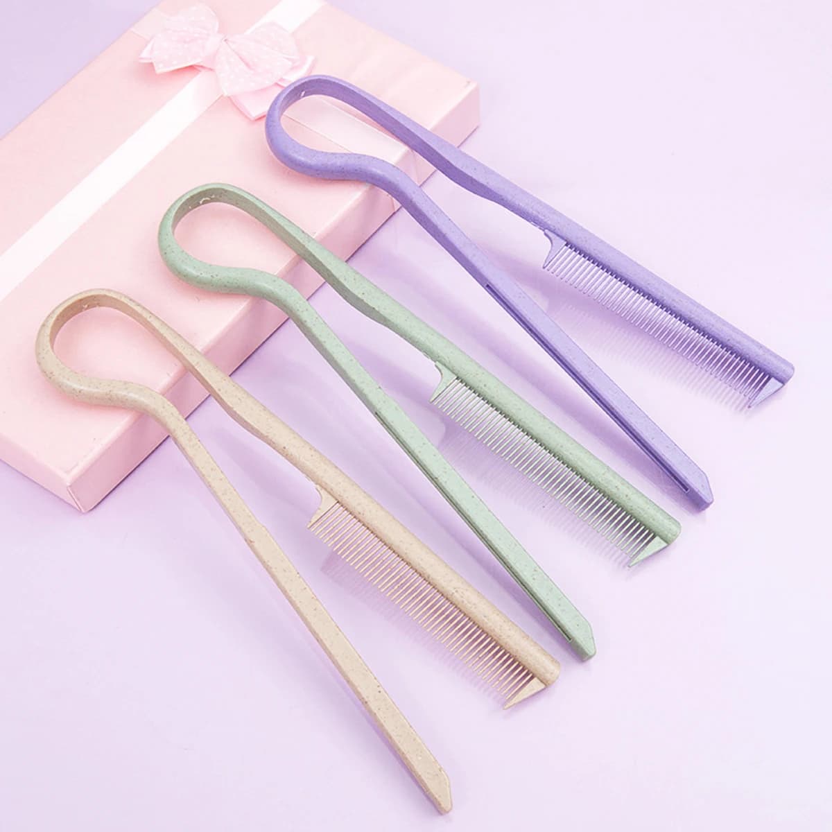 1PC V-shaped hair plate portable grain straw tool for styling and lisser accessories for DIY hairdressers