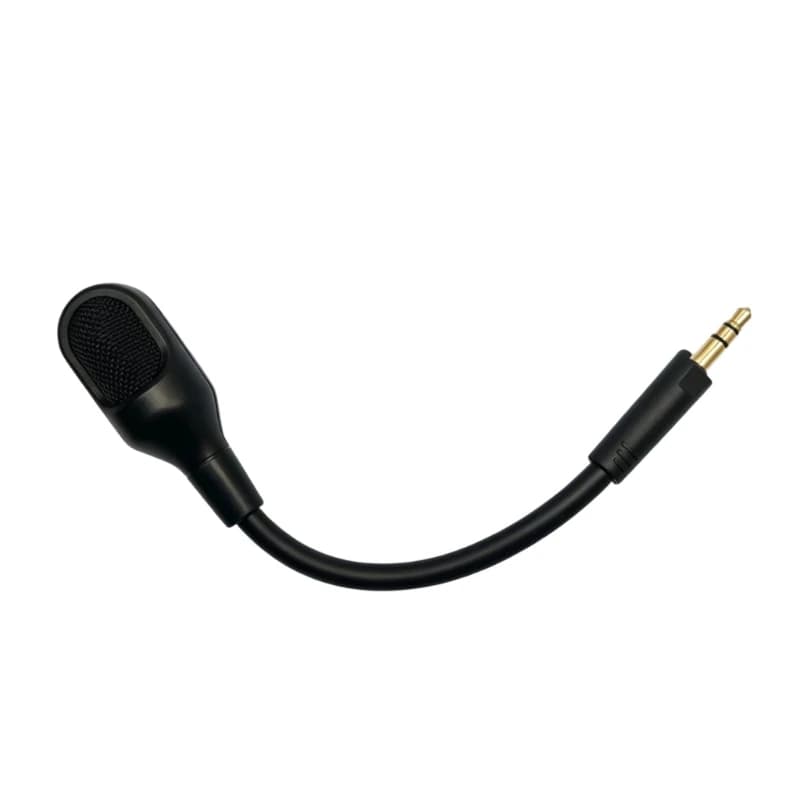 Replacement Aux 3.5mm TRS Mic Detachable Microphone Booms for Razer BlackShark V2 Gaming Headsets Headphones