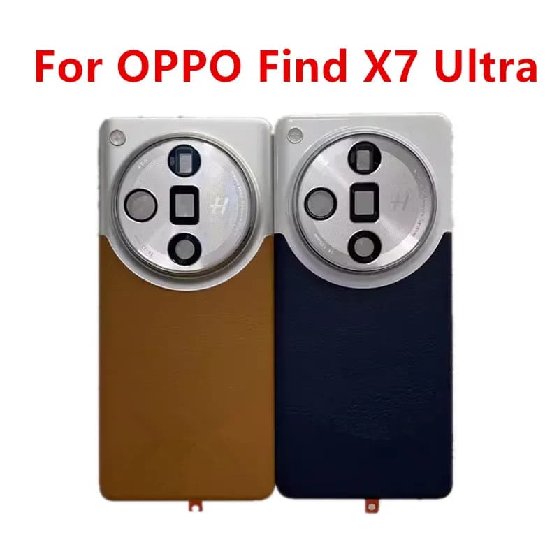 X7Ultra Custodia Per OPPO Trova X7 Ultra Batteria Della Copertura Posteriore di Riparazione Sostituire Porta Del Telefono Custodia Posteriore + Obiettivo Della Fotocamera PHY110 PHY120