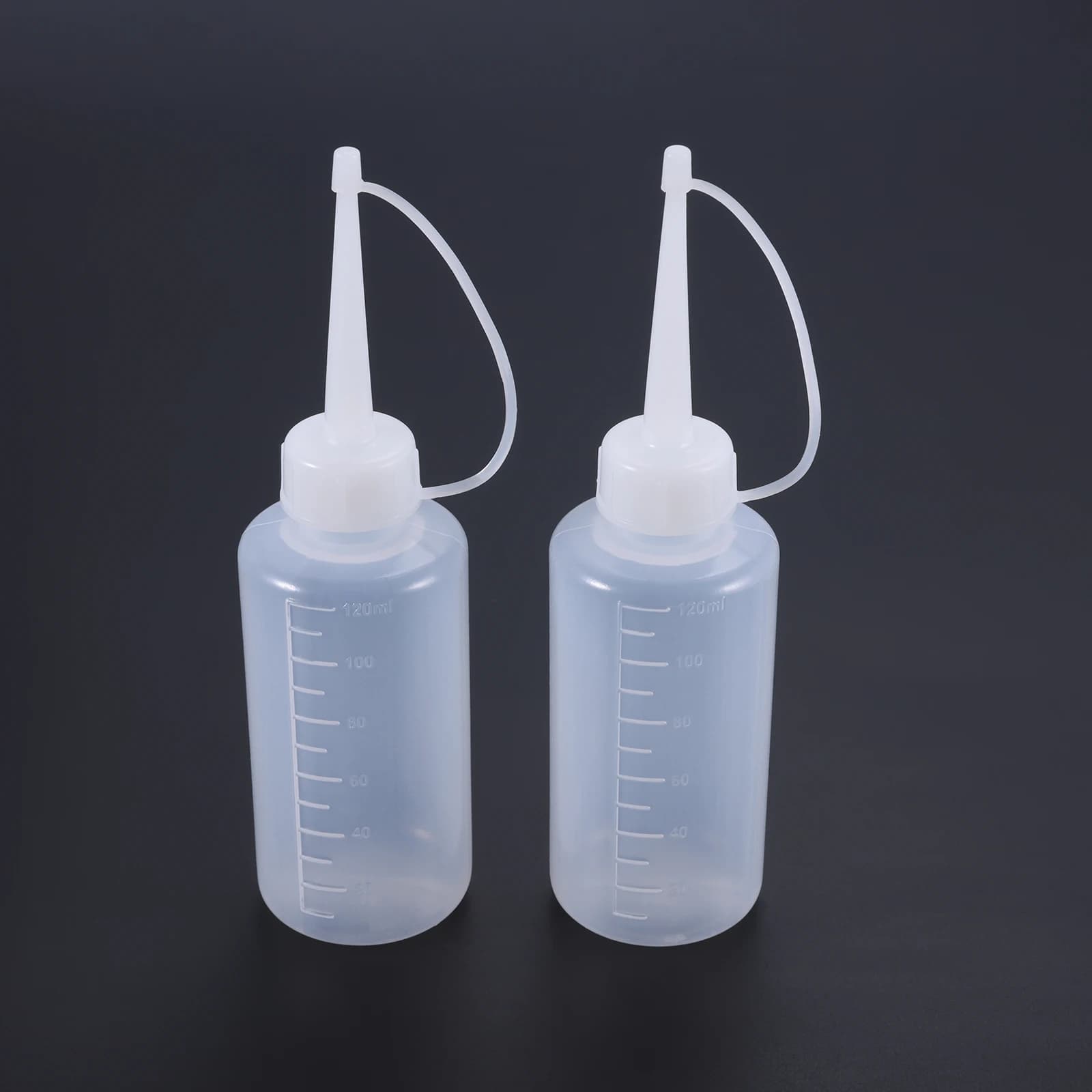 2Pcs 120ml di plastica per macchina da cucire Oiler ugello spremere bottiglie 165*87mm per macchine da cucire industriali domestiche strumento di rifornimento