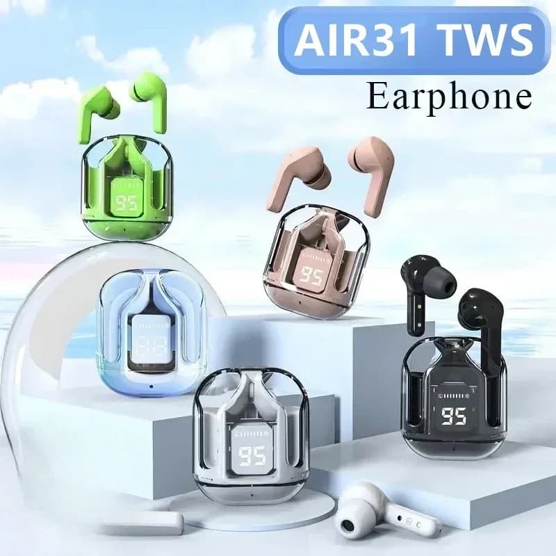 T2 Mini Wireless Headphones Powered LED Digital Display TWS Wireless Headphones Bluetooth 5.3 Headphones for Xiaomi