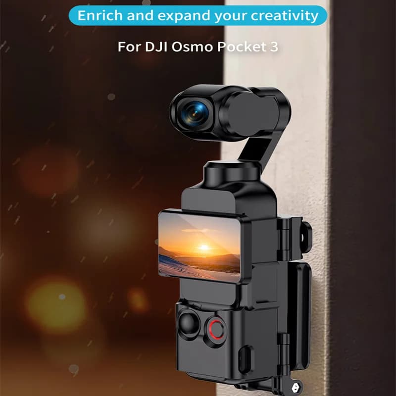 Multifunction Magnetic Adapter for DJI Osmo Pocket 3 - Table Mounting Base for Camera, P3 Accessories for Riprese