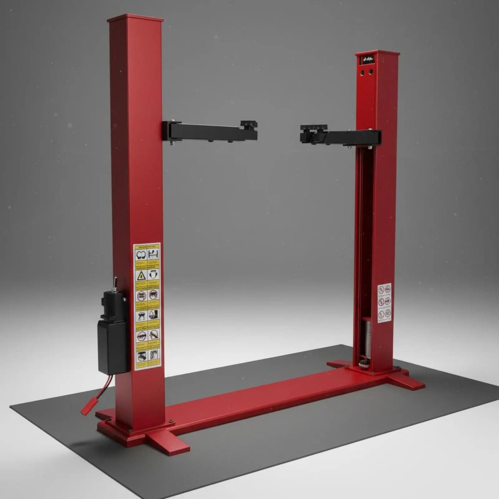 Elevatore per Riparazione Auto RC, Modello Realistico a Due Colonne, Larghezza Regolabile per Esposizione in Garage, Officina